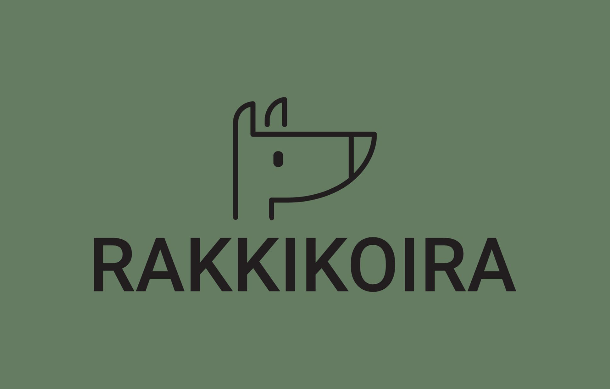Rakkikoira logo